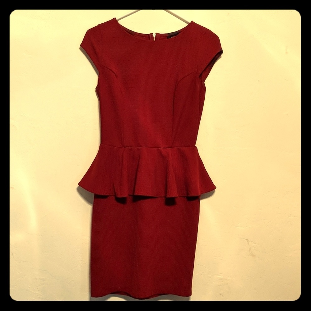 Peplum dress